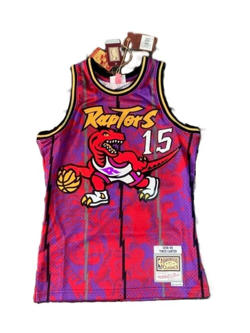 Vince Carter Toronto Raptors Mitchell and Ness Basketball Jersey ~Never Worn~